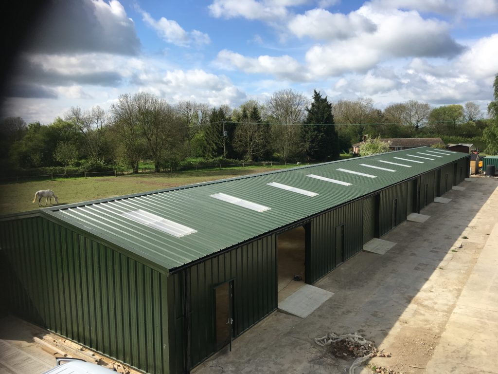 Our longest in length building installed to date at 60m long